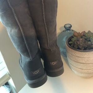 Grey Classic Tall Ugg Boots